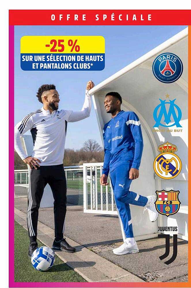 hauts et pantalons clubs