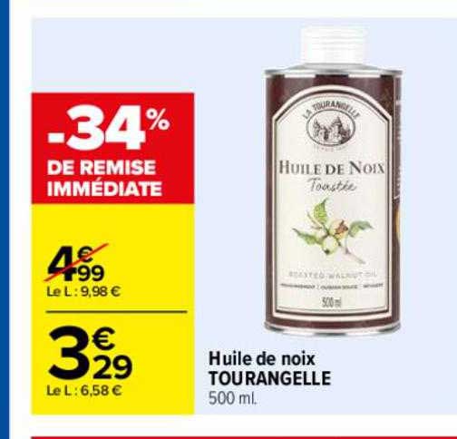 huile de noix tourangelle