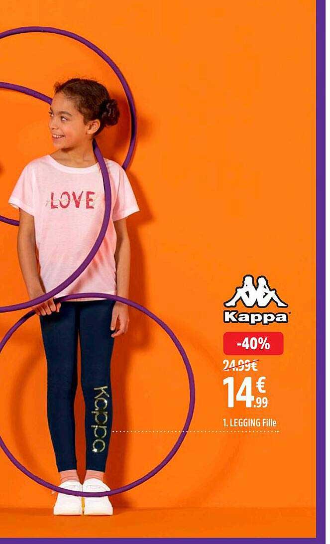 Legging Fille Kappa