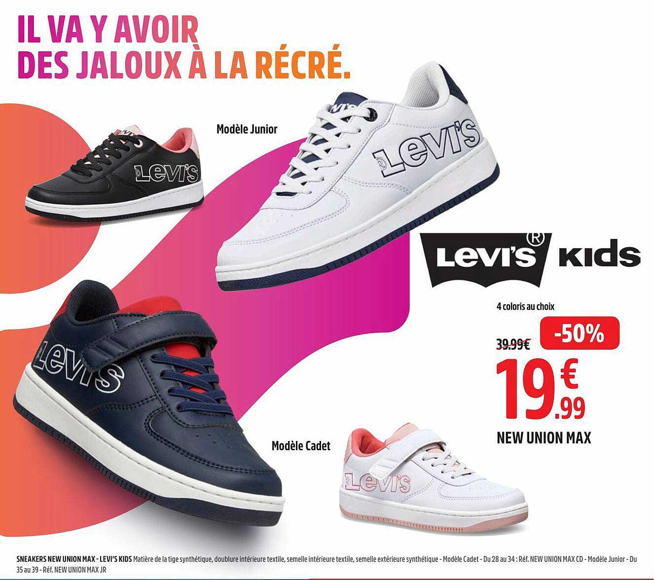 new union max levi's kids