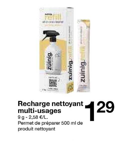 recharge nettoyant multi-usages