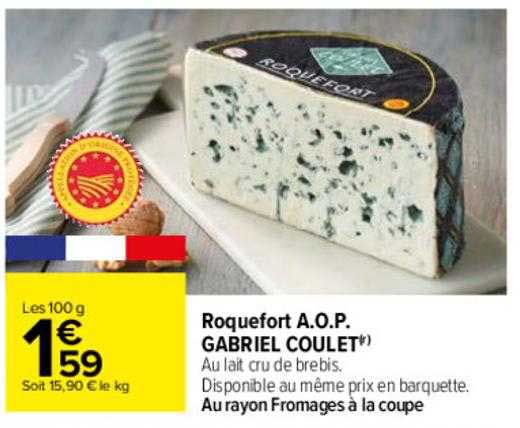 roquefort a.o.p. gabriel coulet