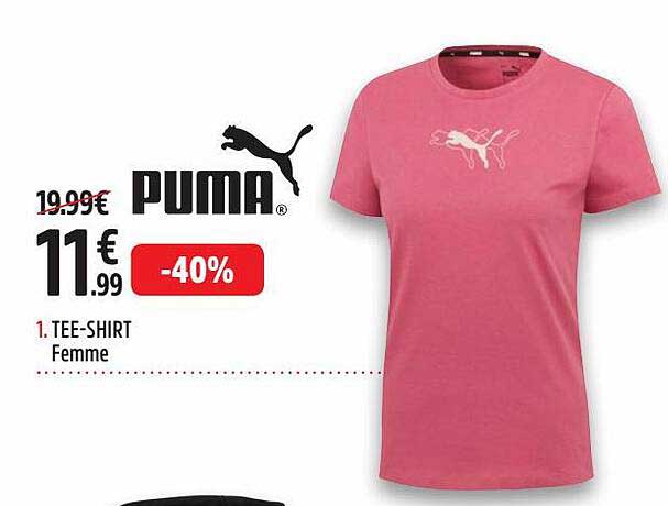 tee-shirt femme puma