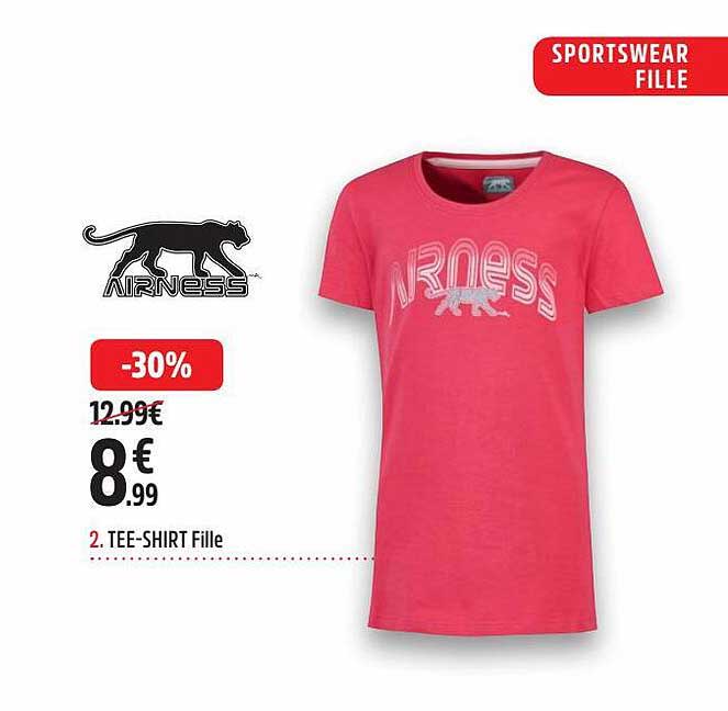 tee-shirt fille airness