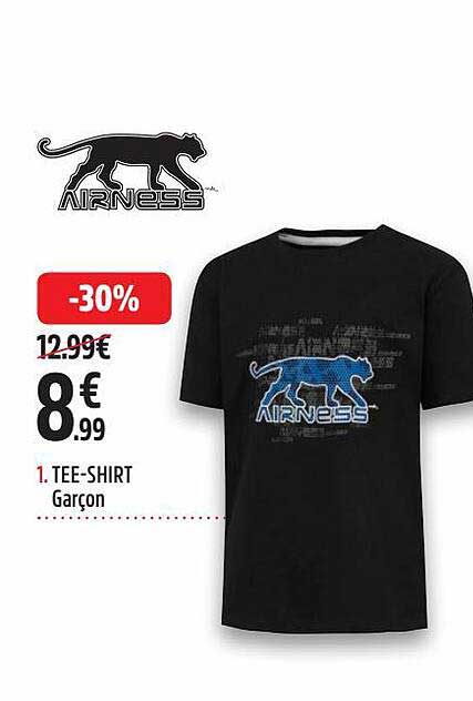 tee-shirt garçon airness