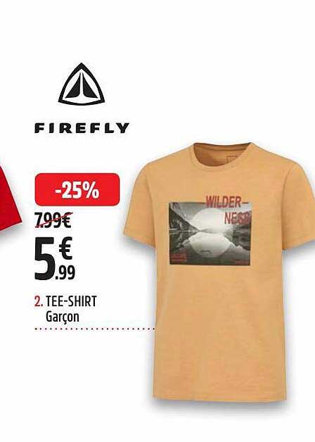 tee-shirt garçon firefly
