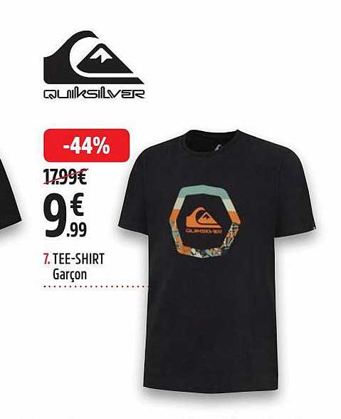 tee-shirt garçon quiksilver