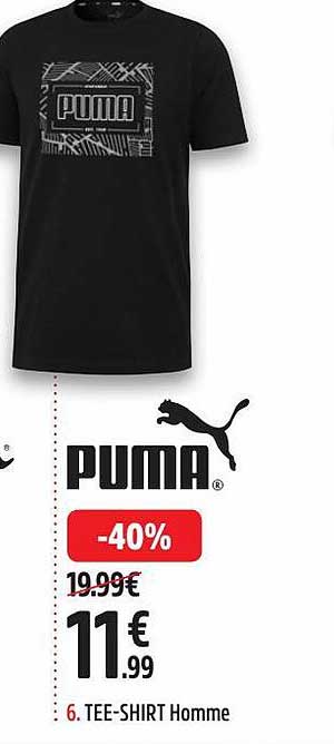 tee-shirt homme puma