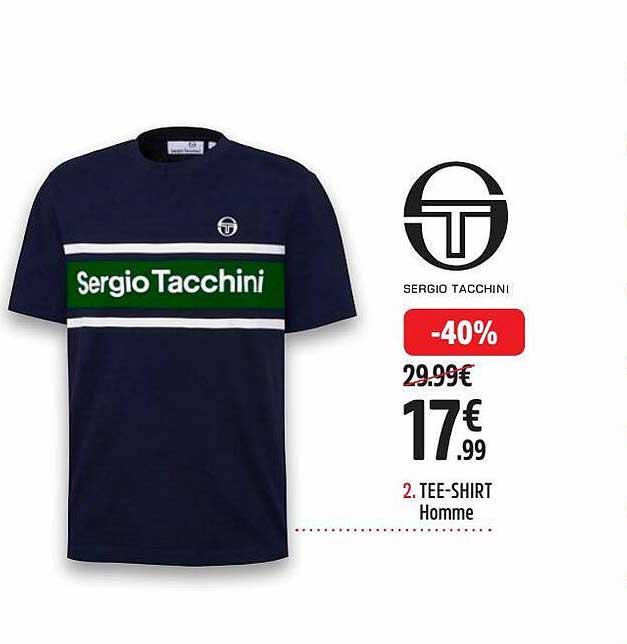 tee-shirt homme sergio tacchini