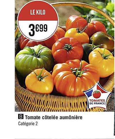 tomate côtelée aumônière
