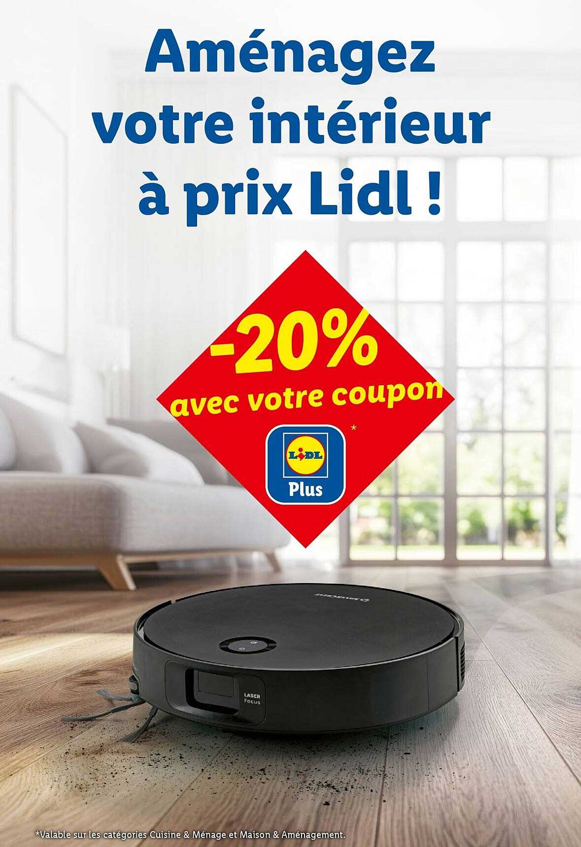 Aménagez votre intérieur à prix Lidl !