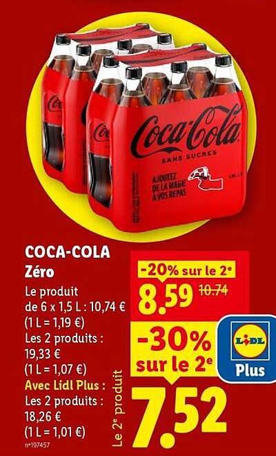 COCA-COLA Zéro