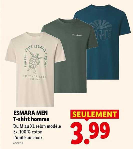ESMARA MEN T-shirt homme