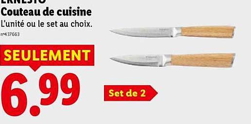 FENSLI Couteau de cuisine