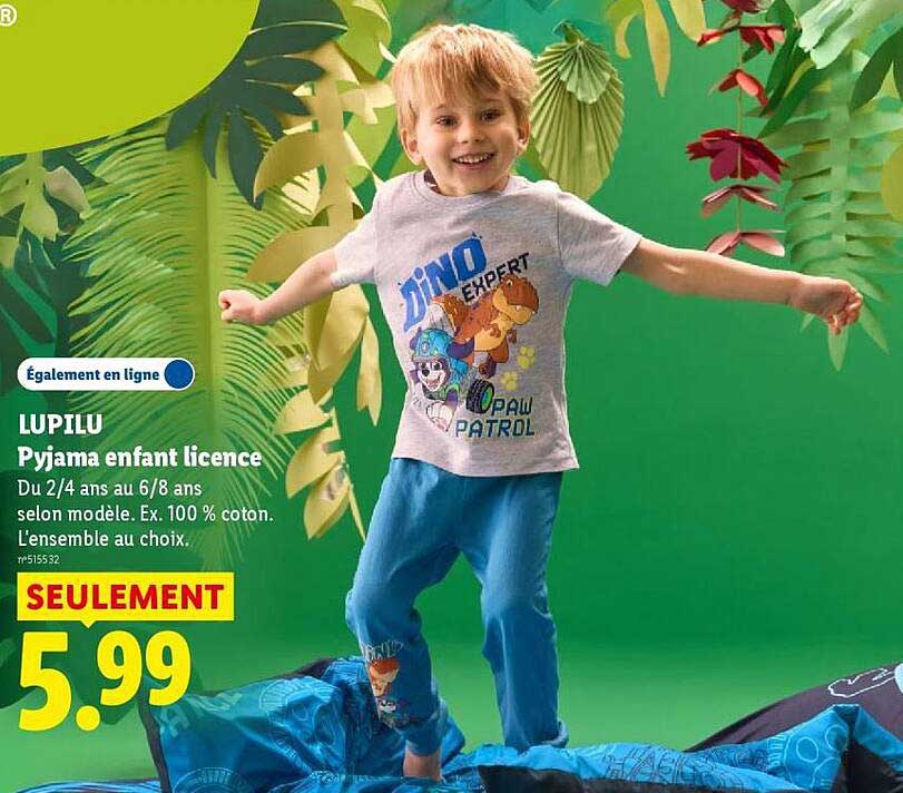 LUPILU Pyjama licence