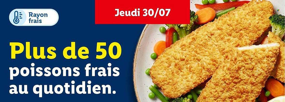 Plus de 50 poissons frais au quotidien