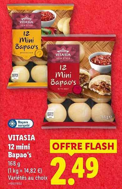 VITASIA 12 mini Bapao's