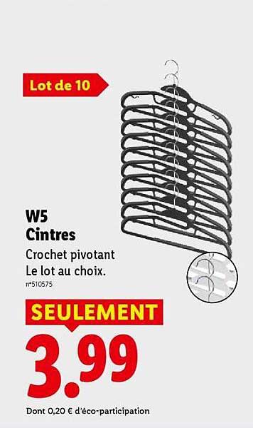 W5 Cintres