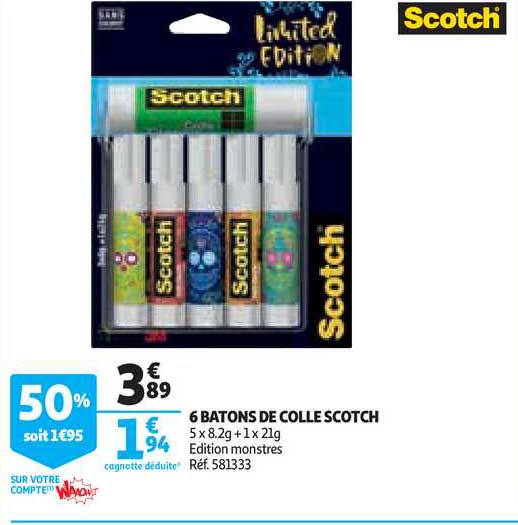 6 Bâtons De Colle Scotch