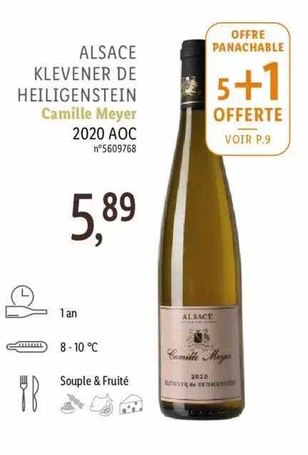alsace klevener de heilignestein camille meyer 2020 aoc