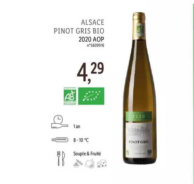 alsace pinot gris bio 2020 aop