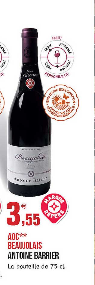 aoc beaujolais antoine barrier
