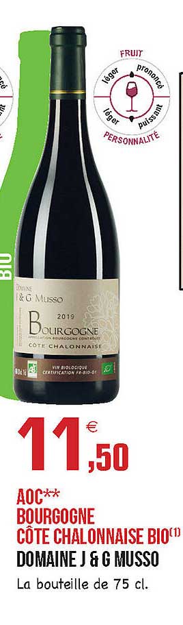 aoc bourgogne côte chalonnaise bio domaine j & g musso