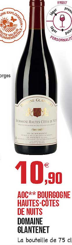aoc bourgogne hautes-côtes de nuits domaine glantenet
