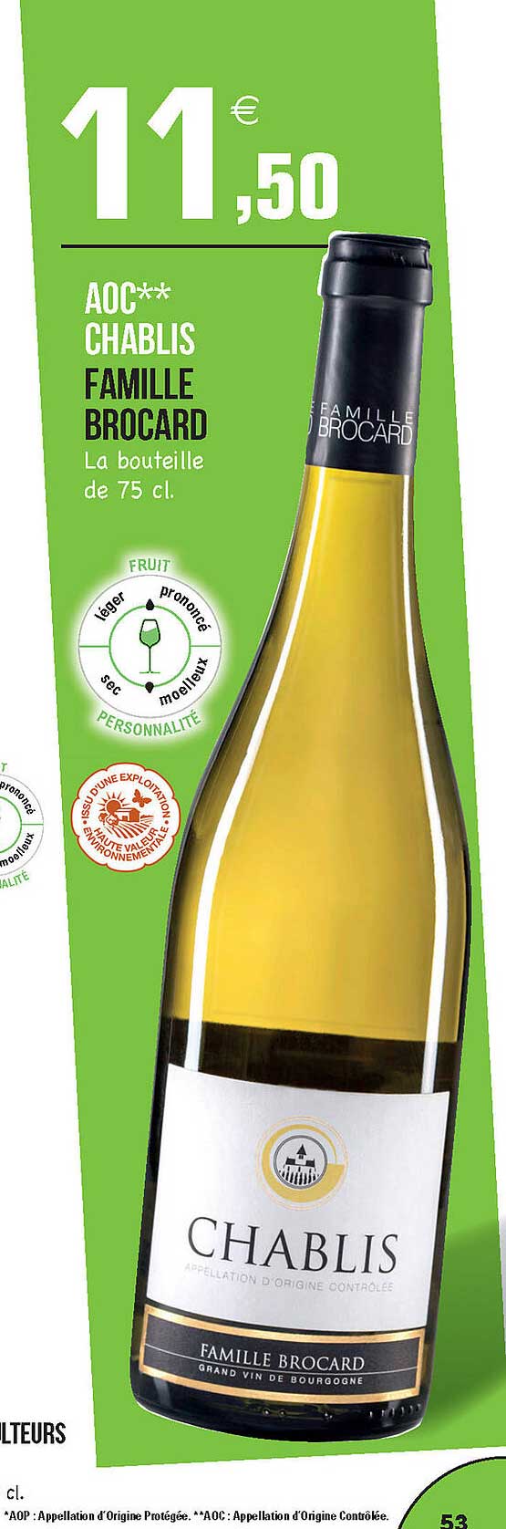 aoc chablis famille brocard
