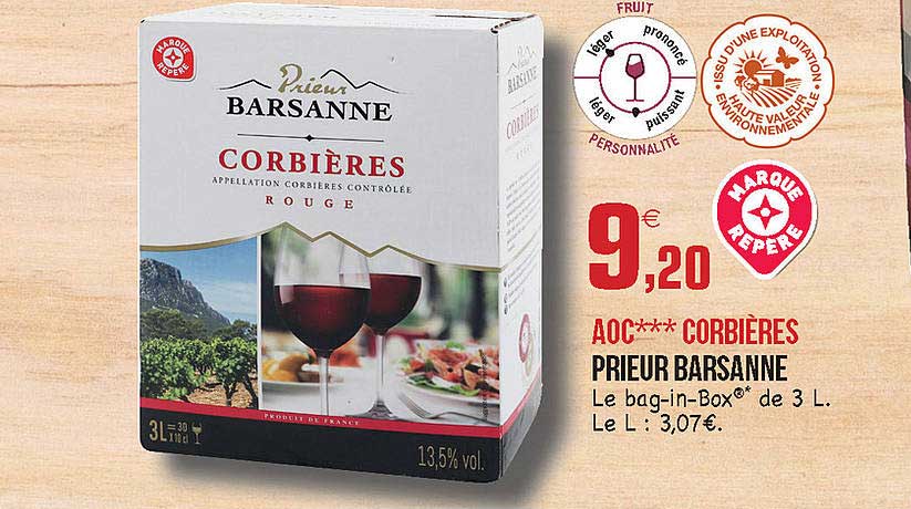 aoc corbières prieur barsanne