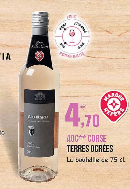 Aoc Corse Terres Ocrées