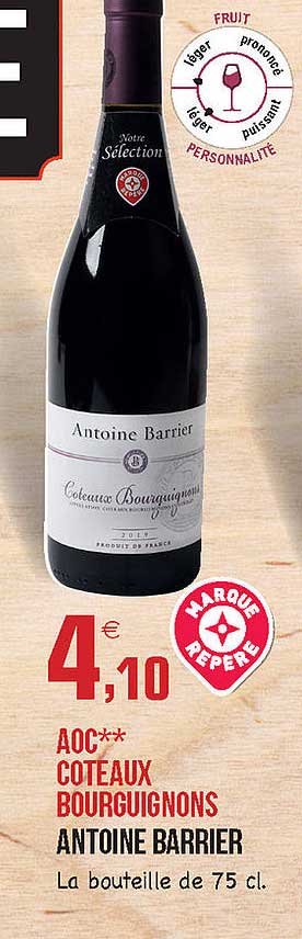 Aoc Coteaux Bourguignons Antoine Barrier