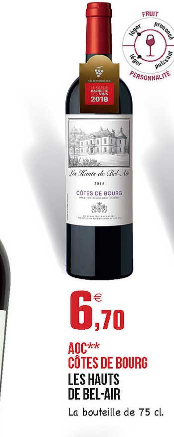 aoc côtes de bourg les hauts de bel-air