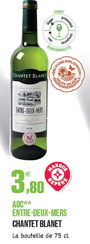 aoc entre-deux-mers chantet blanet