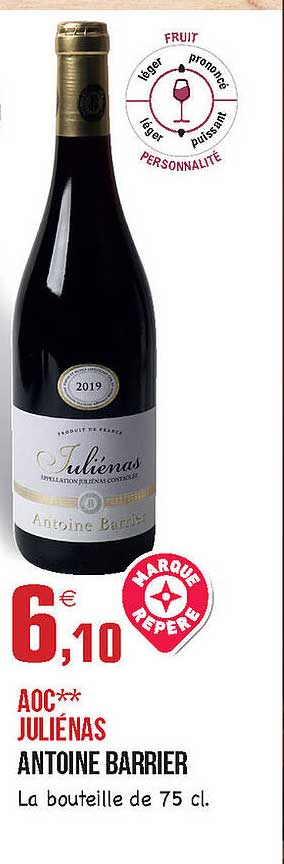 aoc juliénas antoine barrier