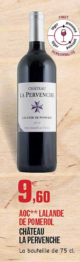aoc lalande de pomerol château la pervenche