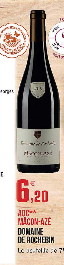 aoc mâcon-azé domaine de rochebin
