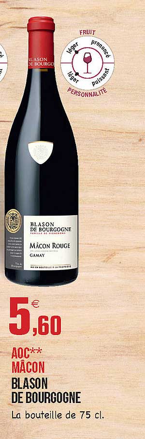 aoc mâcon blason de bourgogne