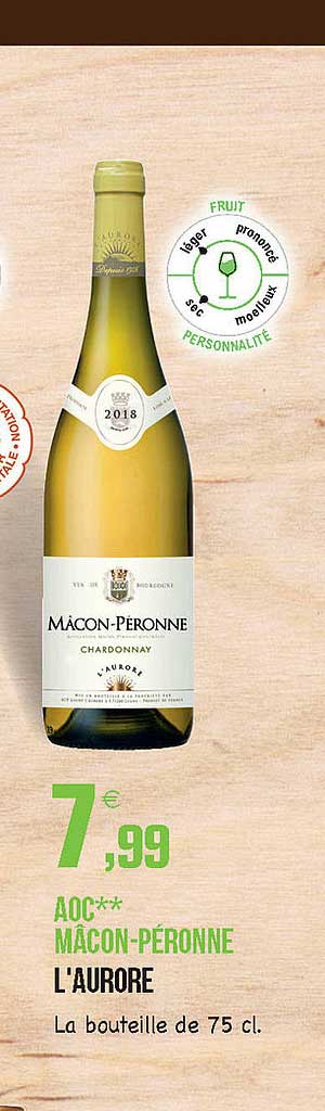aoc mâcon-péronne l'aurore