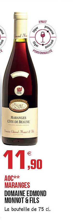 aoc maranges domaine edmond monnot & fils