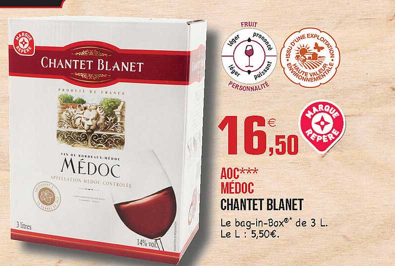 aoc médoc chantet blanet