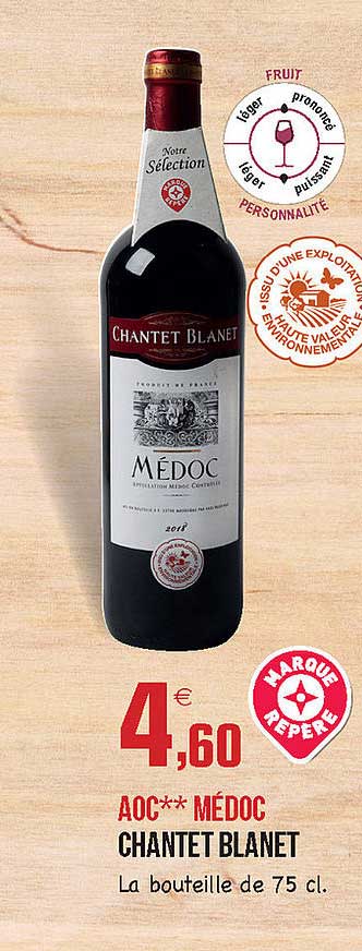 aoc médoc chantet blanet