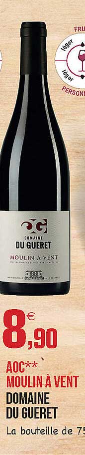 aoc moulin à vent domaine du gueret