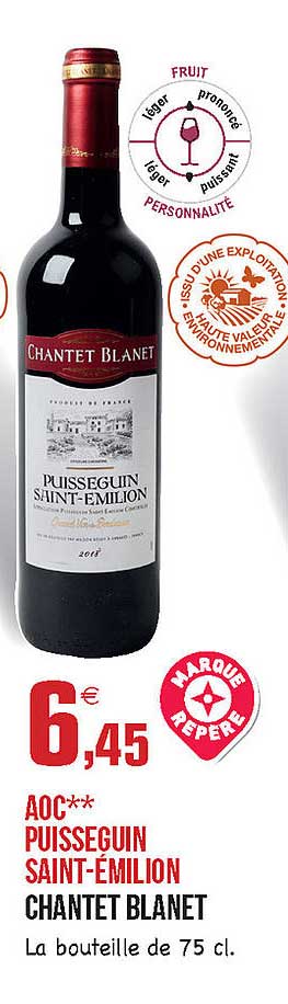aoc puisseguin saint-émilion chantet blanet