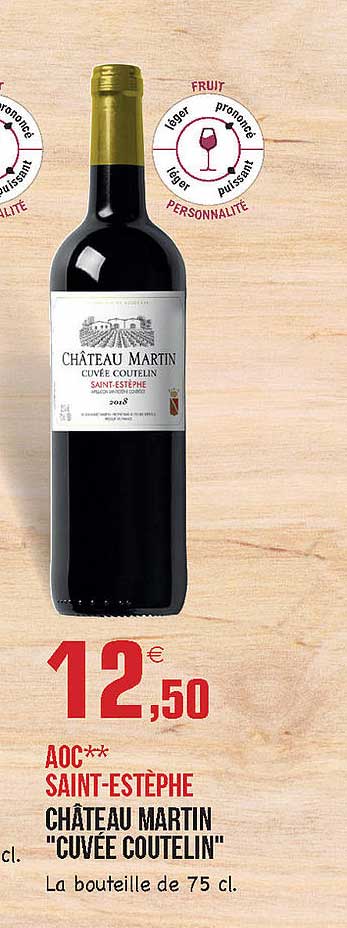 aoc saint-estèphe château martin "cuvée coutelin"