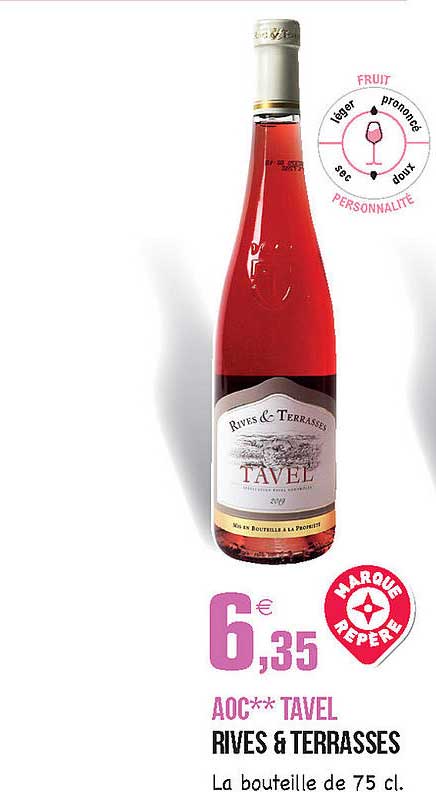 aoc tavel rives & terrasses