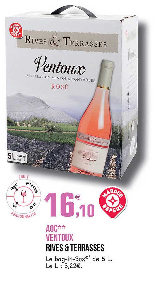 aoc ventoux rives & terrasses