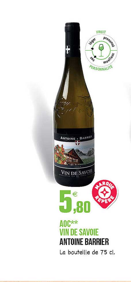 aoc vin de savoie antoine barrier