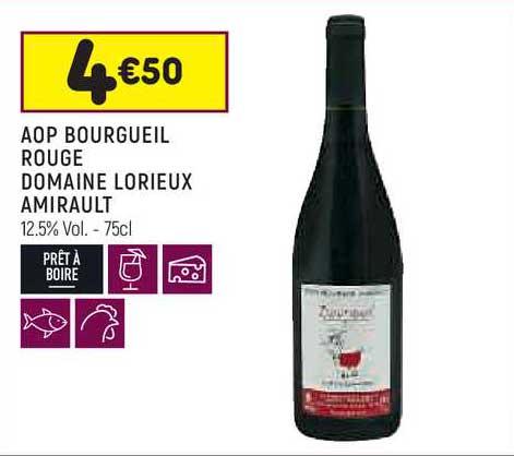 aop bourgueil rouge domaine lorieux amirault