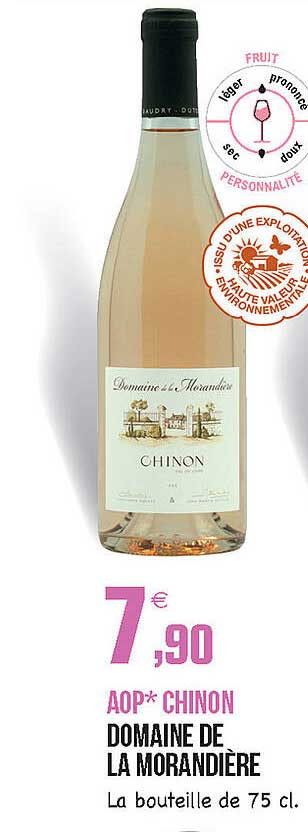 Aop Chinon Domaine De La Morandière
